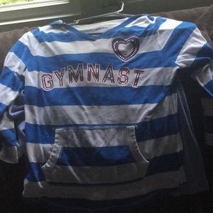 Long sleeve crop top gymnastics
